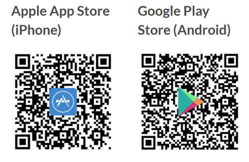 QR code to scan to download the ParentSquare app